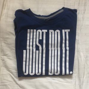 Blue Nike Tee